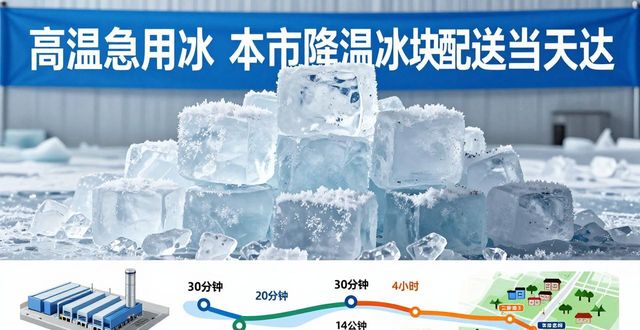 降温冰块配送流程_高效靠谱冰块运输_硚口降温冰块配送